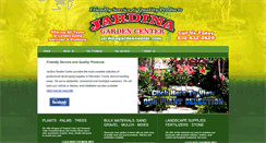 Desktop Screenshot of jardinagardencenter.com